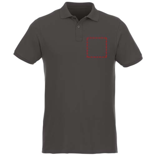 Polo bio recyclé manches courtes homme Beryl, Image 9
