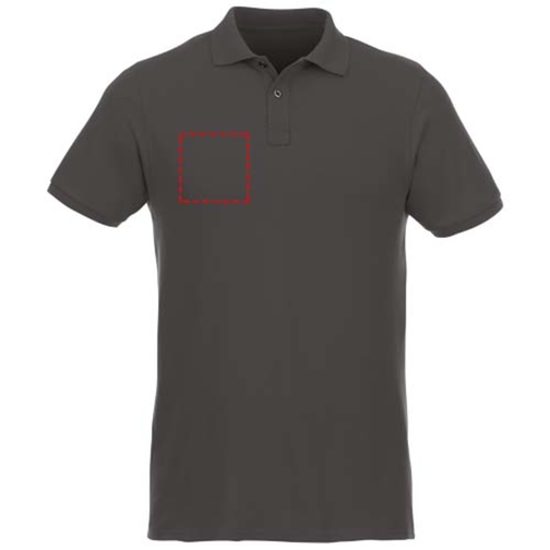Polo bio recyclé manches courtes homme Beryl, Image 11