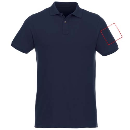 Polo bio recyclé manches courtes homme Beryl, Image 15