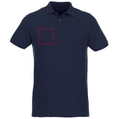 Polo bio recyclé manches courtes homme Beryl, Image 10