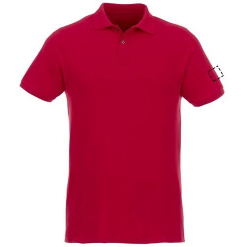 Polo bio recyclé manches courtes homme Beryl, Image 17