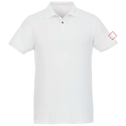 Polo bio recyclé manches courtes homme Beryl, Image 17