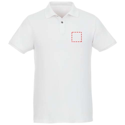 Polo bio recyclé manches courtes homme Beryl, Image 10