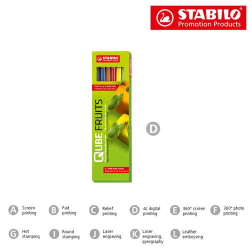 STABILO GREENcolors fargeblyanter sett med 6 stk, Bilde 3