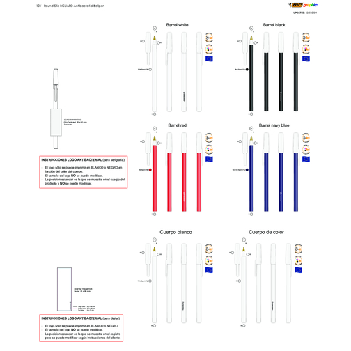 BIC® Round Stic® BGUARDT biros, Immagine 4