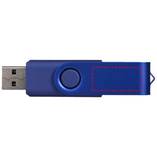 Clé USB rotative métallisée, Image 8