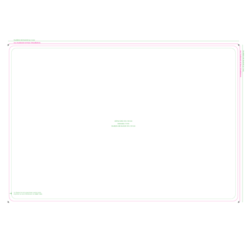 AXOPAD® Skriveunderlag AXOStar 510, 50 x 34 cm rektangulært, 1,75 mm tykt, Bilde 3