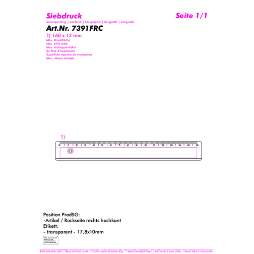 Règle de recyclage 16 cm, Image 3