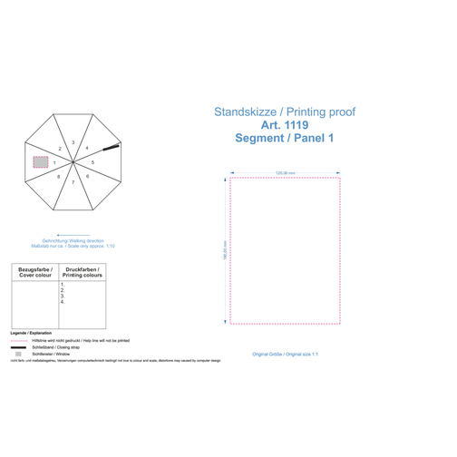 Parapluie AC Stick FARE®-View, Image 10