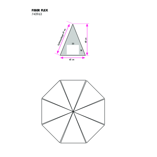 parasol dopplerowski Fiber Flex AC, Obraz 8
