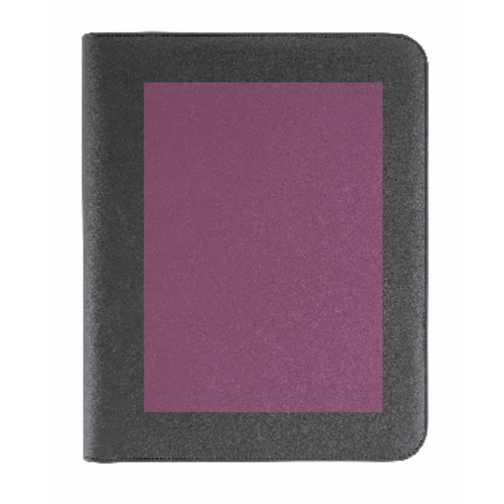 Ringbuch Mit Tragegurt , schwarz, Lederähnliches Corello Material, 37,00cm x 5,00cm x 30,00cm (Länge x Höhe x Breite), Bild 4