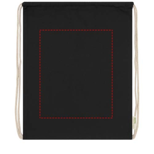 Sac à dos avec cordon en coton organique Orissa 140 g/m² 5L, Image 7