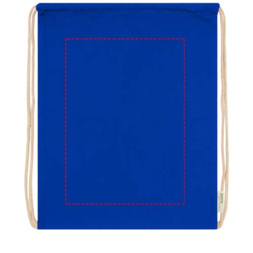 Sac à dos avec cordon en coton organique Orissa 140 g/m² 5L, Image 6