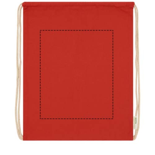 Sac à dos avec cordon en coton organique Orissa 140 g/m² 5L, Image 9