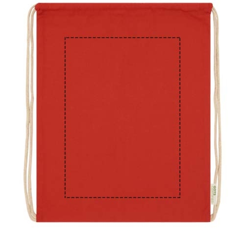 Orissa 100 g/m² Sac à dos en coton biologique avec cordon 5L, Image 6