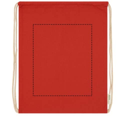 Orissa 100 g/m² Sac à dos en coton biologique avec cordon 5L, Image 7