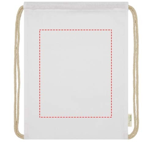 Orissa 100 g/m² Sac à dos en coton biologique avec cordon 5L, Image 7
