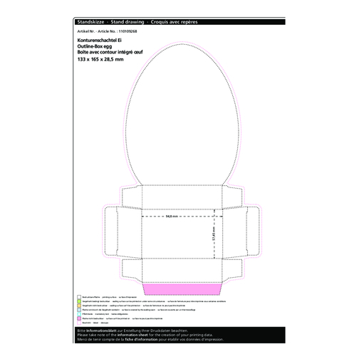 Boîte avec contour intégré «œuf» avec Lindor de Lindt, Image 4