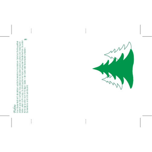 Samen-Booklet Fichte , natur, Papier, Samen, 8,00cm x 5,50cm (Länge x Breite), Bild 3