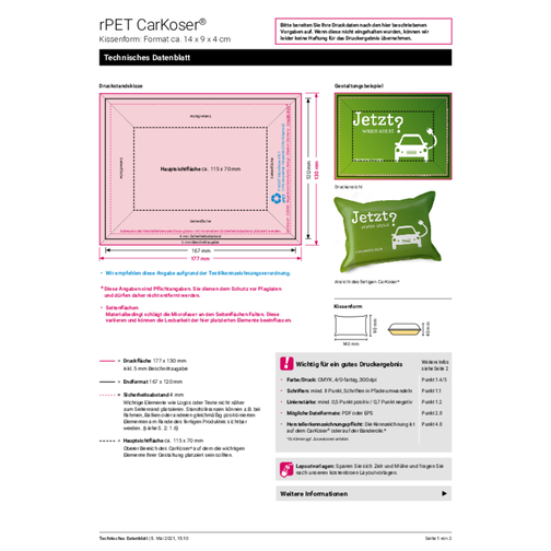 rPET CarKoser® 2in1 premium vindrutesvamp, All-Inclusive-paket, Bild 6
