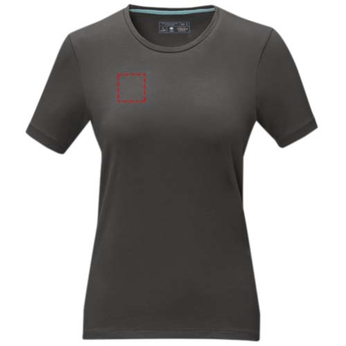 Balfour short sleeve women s organic t-shirt, Obraz 9