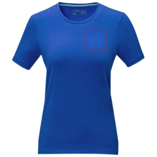 Balfour short sleeve women s organic t-shirt, Obraz 13