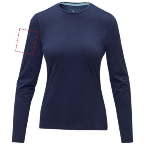 T-shirt Ponoka in tessuto organico a manica lunga da donna, Immagine 19