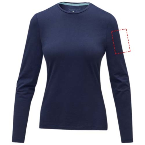 T-shirt Ponoka in tessuto organico a manica lunga da donna, Immagine 22