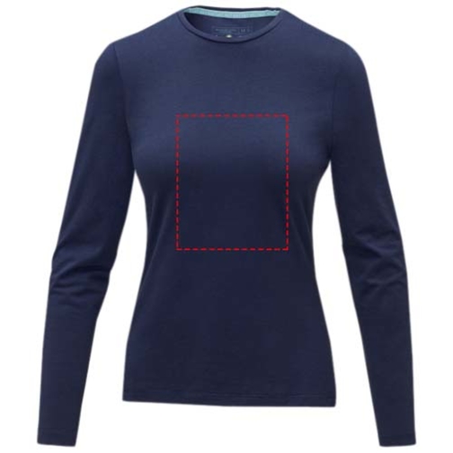 T-shirt Ponoka in tessuto organico a manica lunga da donna, Immagine 16