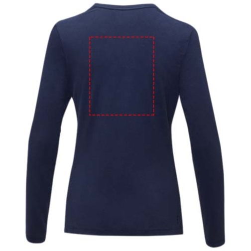 T-shirt Ponoka in tessuto organico a manica lunga da donna, Immagine 18