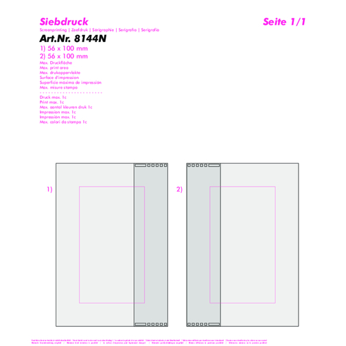 Pochette de protection pour carnet de vaccination, Image 3