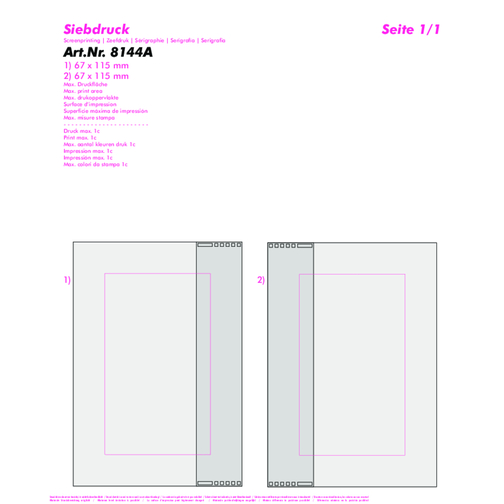 Pochette de protection pour carnet de vaccination, Image 3
