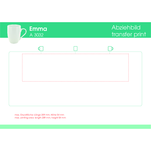 Emma EU-Ware , weiß, Porzellan, 7,80cm x 10,00cm x 7,80cm (Länge x Höhe x Breite), Bild 6