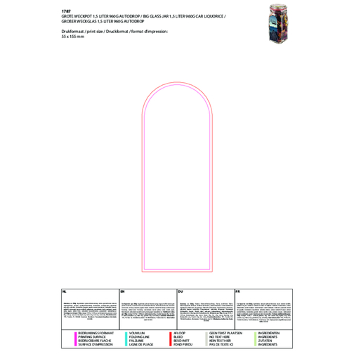 Barattolo Weck grande da 1,5 litri, Immagine 2