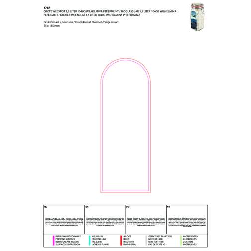 Barattolo Weck grande da 1,5 litri, Immagine 2