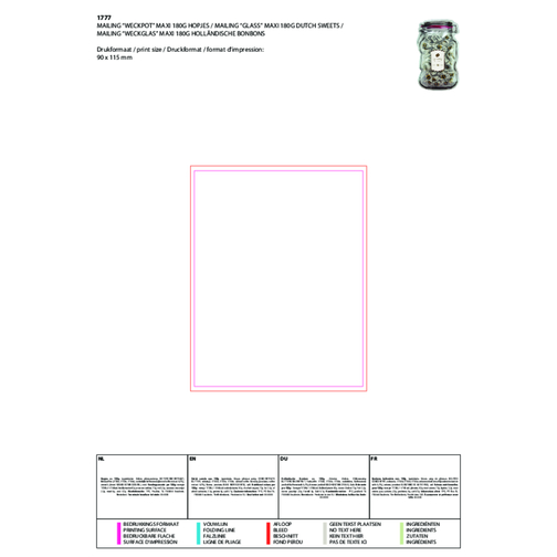 Mailing 'Bocal de conservation' maxi, Image 2