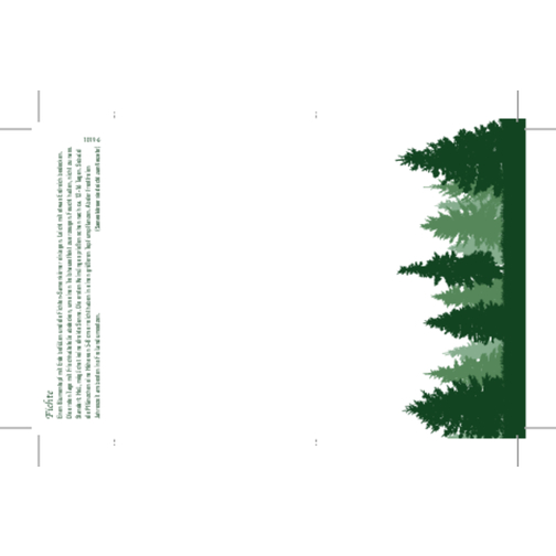 Graspapier-Kärtchen Fichte , bunt, Papier, Samen, 9,00cm x 6,00cm (Länge x Breite), Bild 3