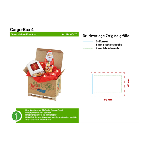 Cargo-Box 4 , mehrfarbig, Holz, Pappe, 8,00cm x 9,50cm x 12,00cm (Länge x Höhe x Breite), Bild 7