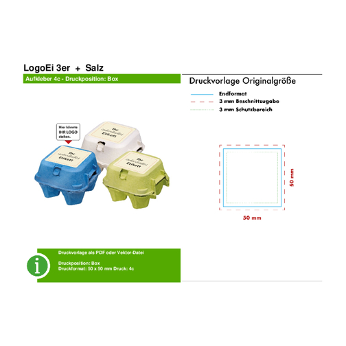 LogoEgg 3s + sól - zielony - rózne kolory, Obraz 2