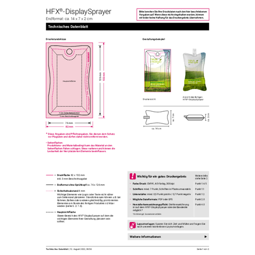HFX®-DisplaySprayer, pacchetto all-inclusive, Immagine 9