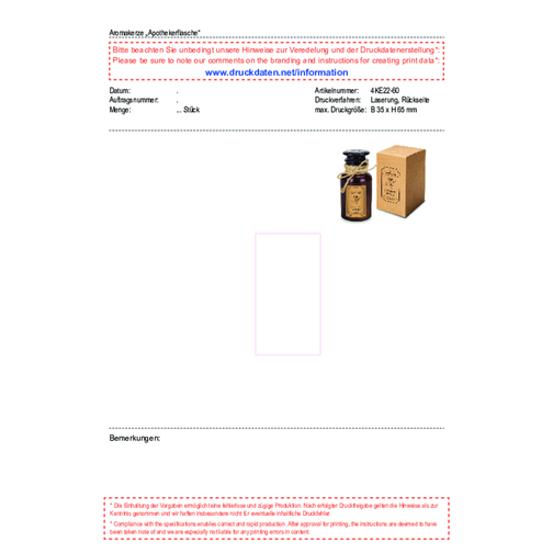 ROMOSCENT® Candela aromatica Bottiglia per farmacisti, Immagine 9