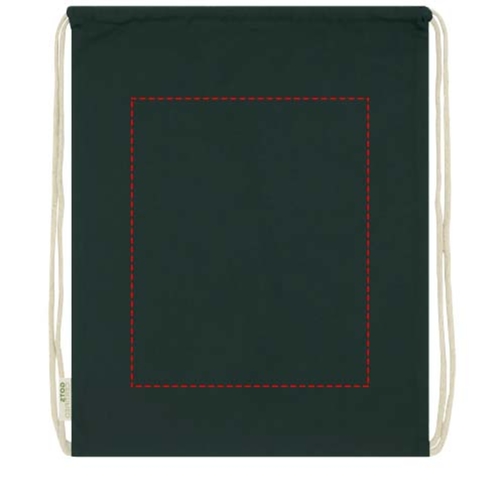 Sac à dos avec cordon en coton organique Orissa 140 g/m² 5L, Image 9