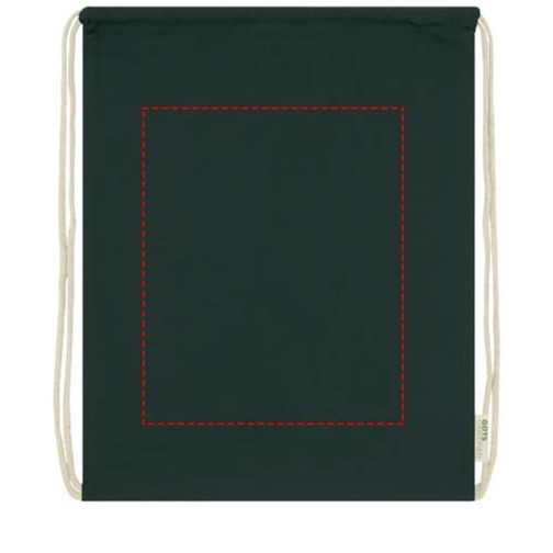 Orissa 100 g/m² Sac à dos en coton biologique avec cordon 5L, Image 6