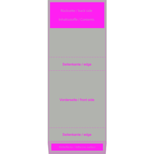 Lindt Präsent Werbeschuber 'Hasenohren' Lindt Mini Pralinés , Lindt, Werbeschuber aus weißem Karton, 2,50cm x 10,00cm x 10,00cm (Länge x Höhe x Breite), Bild 3