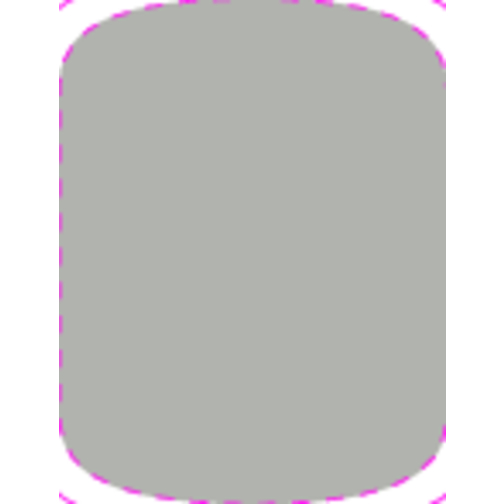 Klappdose Scharnierdeckeldose , weiß, Weißblech recyclebar, 1,80cm x 5,00cm x 6,00cm (Länge x Höhe x Breite), Bild 3