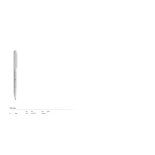 Prodir DS6S TMM Twist Kugelschreiber , Prodir, schwarz, Kunststoff, 12,46cm x 1,40cm (Länge x Breite), Bild 8