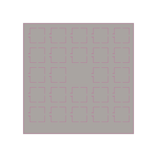 Calendrier de l\'avent carré Ritter SPORT cubes de chocolat, Image 4