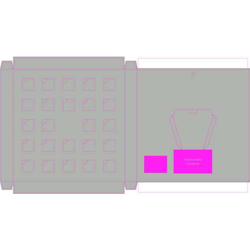 Mini Kugeln Adventskalender ECO Papierblister Lindt , Lindt, Vollkartonhülle mit Blister 100% aus Papier, 2,30cm x 21,00cm x 21,00cm (Länge x Höhe x Breite), Bild 3