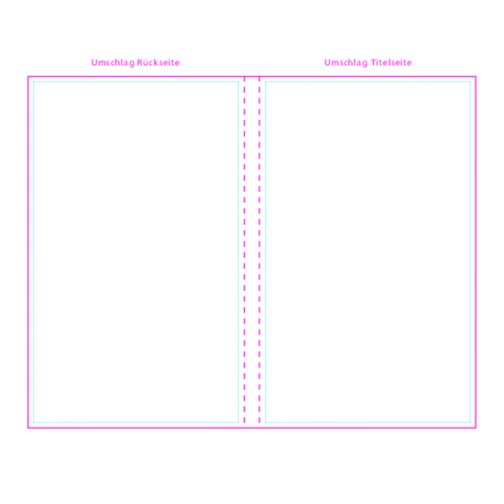 Kombi-Set Berlin Brillantmarker Naturkarton Weiss-individuell , weiss, 7,90cm x 12,80cm (Länge x Breite), Bild 2