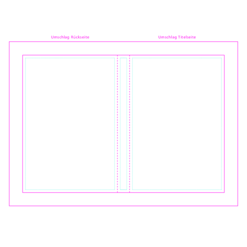 Kombi-Set Hellsinki Individuell Bookcover Gloss , individuell, 15,20cm x 10,50cm (Länge x Breite), Bild 2